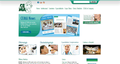 Desktop Screenshot of cemahospital.com.br